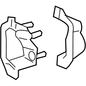 Toyota 58321-0E900 Rear Body Panel Reinforcement