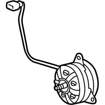 Toyota 16363-0P400 Fan Motor