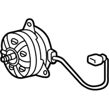 Toyota 16363-31160 Fan Motor