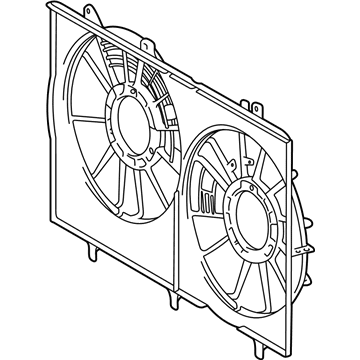 Toyota 16711-0P150 Shroud