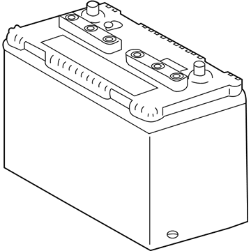 Toyota 00544-24F60-575 Battery