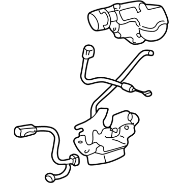 Toyota 69350-02020 Back Door Lock Assembly