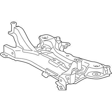 Toyota 51201-78010 Suspension Crossmember