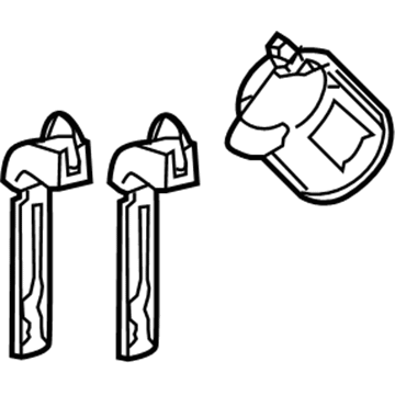 Toyota 69056-30240 Lock Cylinder