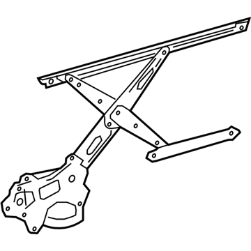 Toyota 69801-30280 Regulator Sub-Assembly