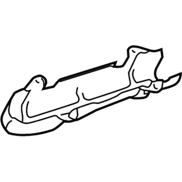 Toyota 17167-50180 INSULATOR, Exhaust Manifold Heat