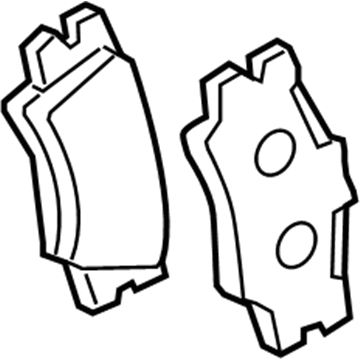 Toyota 04466-06200 Brake Pads