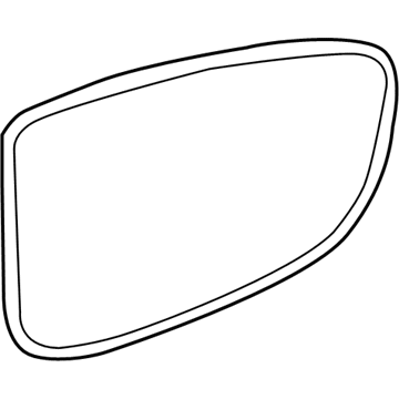 Toyota 87931-WB001 Passenger Side Mirror Outside