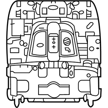 Toyota 84970-WAA02 Multiplex Switch