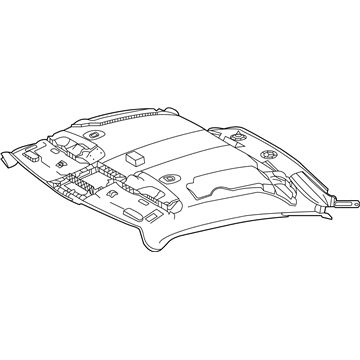 Toyota 63311-WAA03 Headlining, Roof