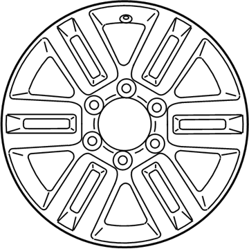 Toyota 42611-35440 Wheel, Alloy