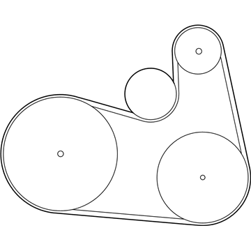 Toyota 90118-WBA55 Serpentine Belt