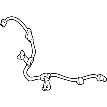 Toyota 89516-52010 Wire, Skid Control Sensor