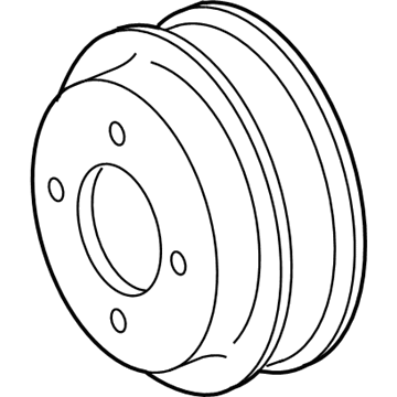 Toyota 16371-75040 Fan Pulley