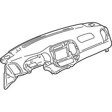 Toyota 55401-AA070-E0 Pad Sub-Assembly, Instrument