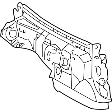 Toyota 55210-07011 Insulator Assy, Dash Panel