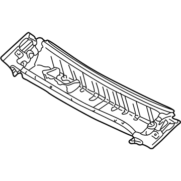 Toyota 55700-07040 Panel Sub-Assembly, COWL