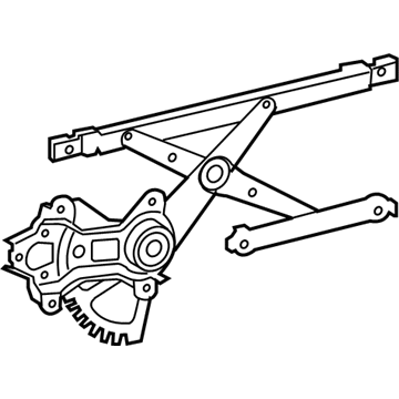 2015 Toyota Sequoia Window Regulator - 69803-0C040