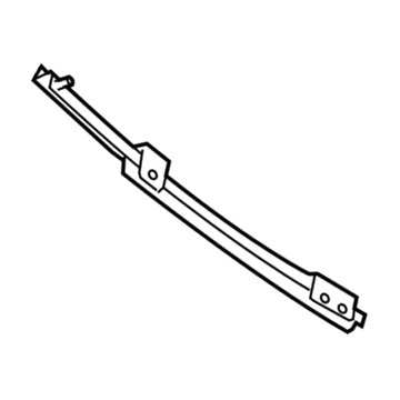 Toyota 67407-0C050 Frame Sub-Assy, Rear Door Window, Rear Lower RH