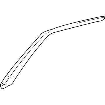 Toyota 62211-42010-B1 Windshield Pillar Trim