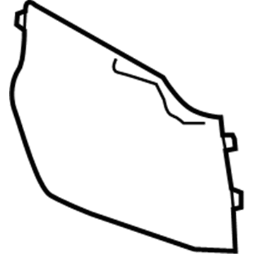 Toyota 55395-0R030-C0 Lower Panel