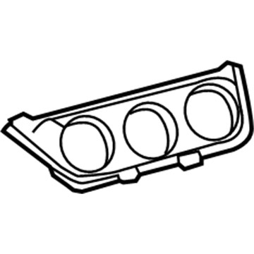 Toyota 55406-0R030 Control Bezel