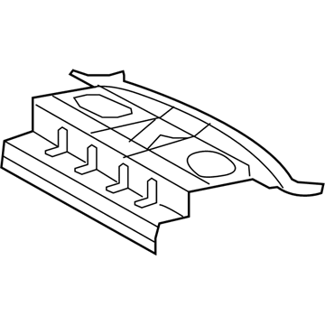 Toyota 64101-52080 Package Tray