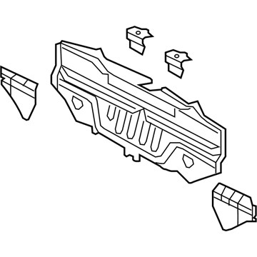 Toyota 58307-52471 Rear Body Panel