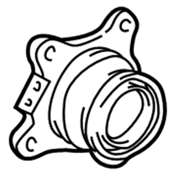 Toyota 42460-60010 Axle Bearings