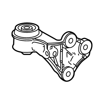 Toyota G2362-48010 INSULATOR, MOTOR MOU