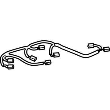 Toyota 82167-07010 Wire, Seat