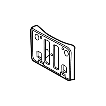 Toyota 75101-06070 License Bracket