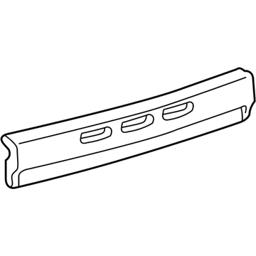 Toyota 52615-08010 Absorber, Rear Bumper Energy