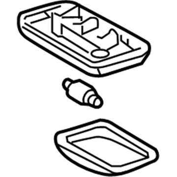 Toyota 81240-AA020-E0 Lamp Assembly, Room