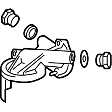 Toyota 15609-75070 Oil Filter Housing