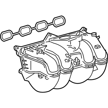 Toyota 17120-75043 Manifold Assembly, INTAK