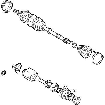 Toyota 43410-42070 Axle Assembly