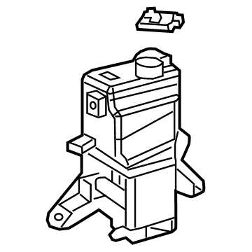 Toyota 16470-F0020 Reserve Tank Assembly, R