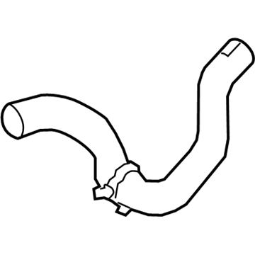 Toyota 16572-F0090 Hose, Radiator, NO.2