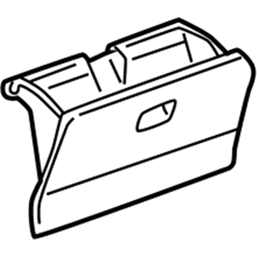 Toyota 55550-42030-B1 Glove Box Assembly