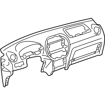 Toyota 55311-42080-B0 Instrument Panel