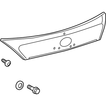 Toyota 76801-0T050-A0 Garnish Sub-Assembly, Ba