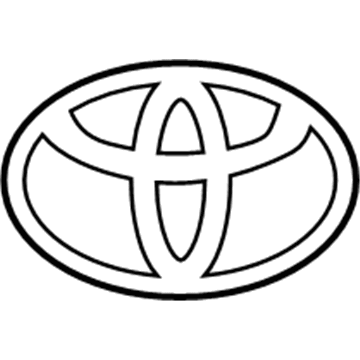 Toyota 75311-AA040 Back Door Emblem, No.1