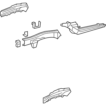 Toyota 57101-0T011 Rail Assembly