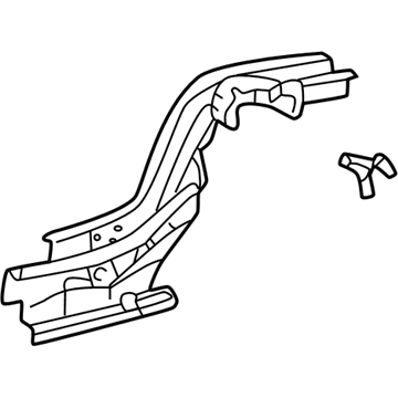 Toyota 57404-02901 Rear Rail Assembly