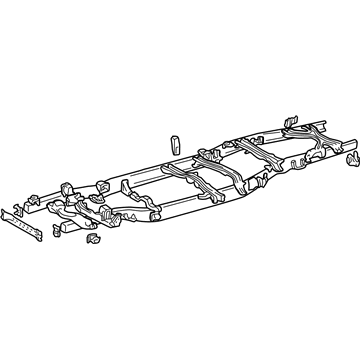 Toyota 51001-0C310 Frame Sub-Assembly