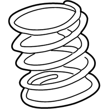 Toyota 48131-02M90 Spring, Coil, Front