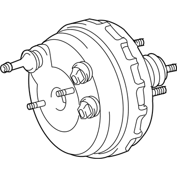 2022 Toyota Sequoia Brake Booster - 44610-0C111