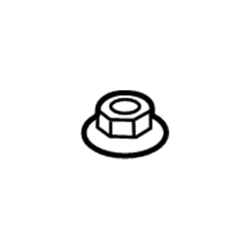 Toyota 90179-A0009 Hold Down Nut