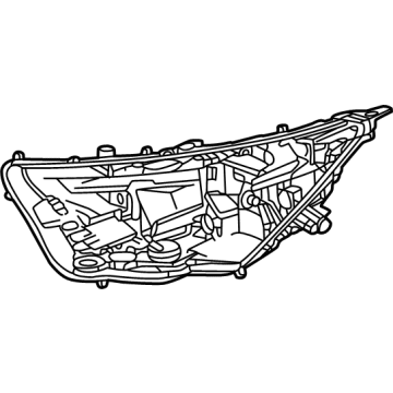 Toyota 8111B-42E00 Headlamp Housing